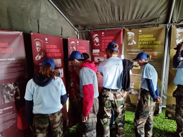 Lycéens cherchant des réponses aux questions